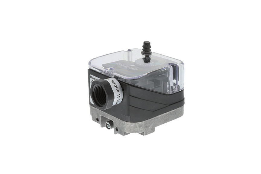 High Pressure switch 1.5 to 7 PSI  Manual Reset Front View