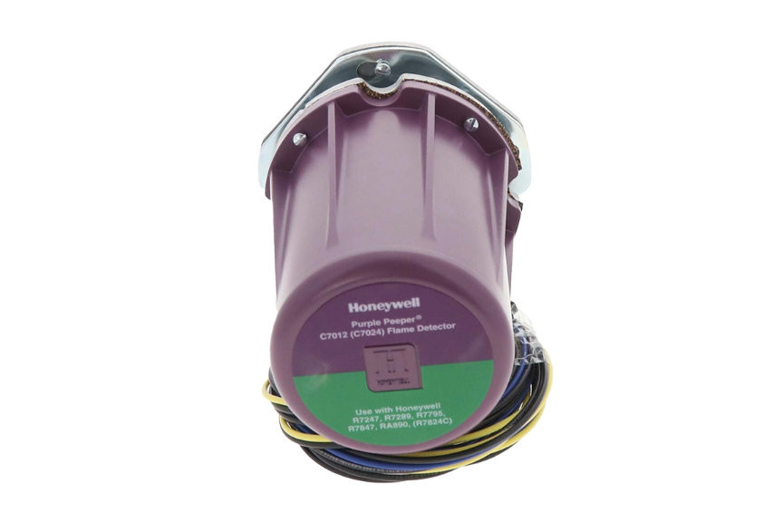 220V UV Flame Detector, -20 Degree Fahrenheit, 3/4 NPT Mount Rear Side