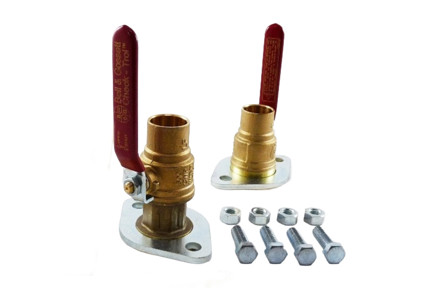 Bell & Gossett 101247LF - 1-1/2" Sweat Check-trol Isolation Flow Control Valve...