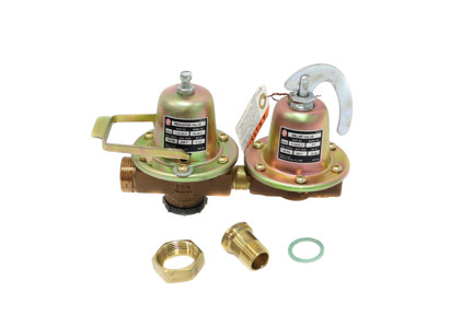 Bell & Gossett 110198LF - 1/2" Union, 30 PSI, 10-25 PSI, Dual Reducing Valve (F-3U)