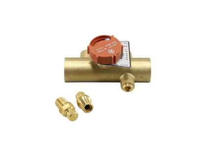 Bell & Gossett 117401LF - 1" Sweat Brass Lead Free Circuit Setter