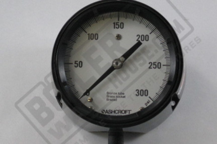 0-300 STEAM RATED GAUGE