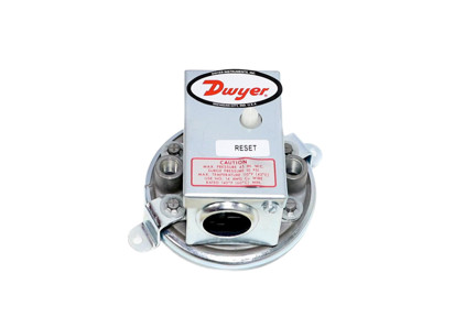 1900-10MR - 3" to 11.75" W.C. Pressure Switch