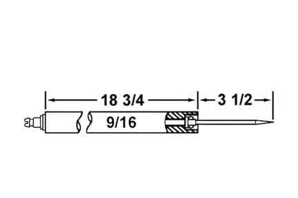 Crown 20922 - Cleaver Brooks Electrode 435-127