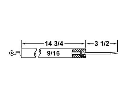Crown 20924 - Cleaver Brooks Electrode 435-133