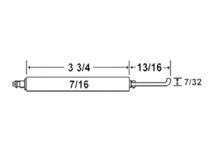 Crown 21735 - Gordon Piatt Electrode 921000-0700