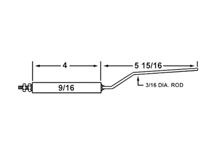 Crown 22016 - Industrial Combustion Electrode 873-76-2