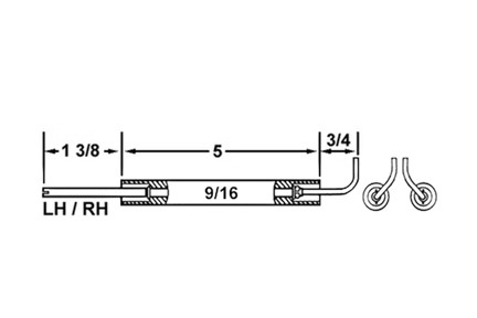 Crown 22087 - Iron Fireman Electrode 134259 and 34260
