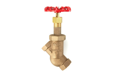 United Brass 226UT - 1" Threaded Blowdown Y Valve