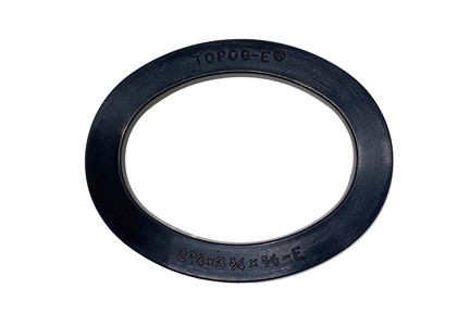 Topog-E 180 - 2-3/4" x 3-3/4" x 5/8" Elliptical Hand Hole Gasket