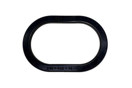Topog-E 180 - 2-3/4" x 4-1/2" x 1/2" Obround Hand Hole Gasket