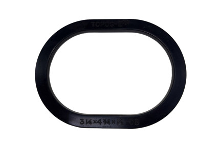 Topog-E 180 - 3-1/4" x 4-3/4" x 1/2" Obround Hand Hole Gasket