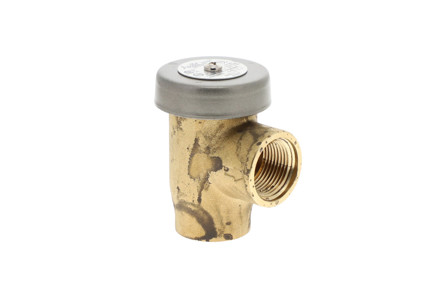 38-204-01 - 3/4" NPT Vacuum Breaker with Rough Brass Finish