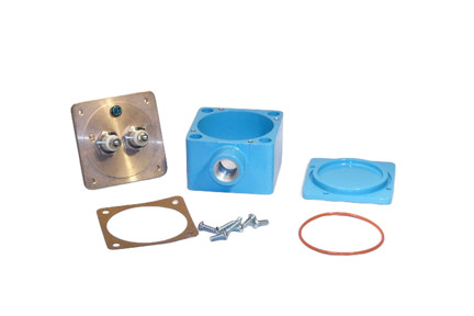 Warrick 3E2B - Brass Water Column Electrode Fitting (Two Probes)