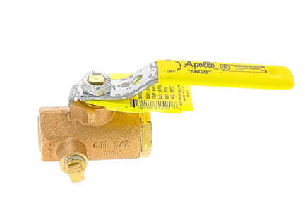 50-GB3-01 - 1/2" FNPT, 1/2 PSI, 693,000 BTU Ball Valve