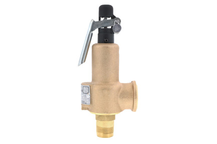 Kunkle 6021 - 1" x 1-1/4", 20 PSI, Section I Steam Relief Valve, 558 pph Capacity