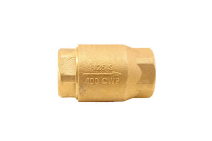61-108-01 - 2" FNPT, Spring Bronze Cone Check Valve