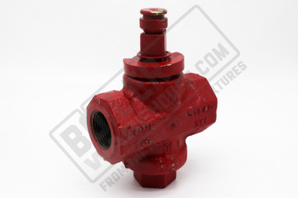 Homestead 1" Lubricated Plug Valve, 2-Way, 100% full rectangular port area, ANSI...