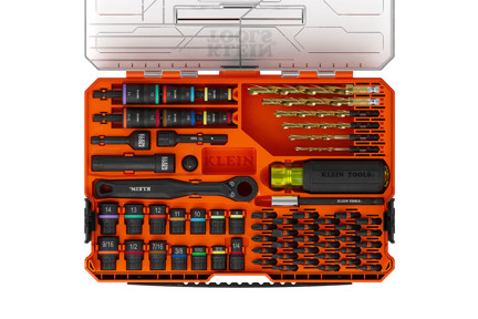65-Piece KNECT Impact-Rated Drill and Driver Combo Set, SAE/Metric