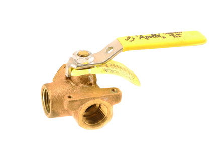 70-603-01 - 1/2" NPT 3-Way Ball Valve