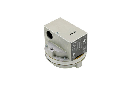 LGP-A - 1" - 6" W.C. Manual Reset Low Gas Pressure Switch