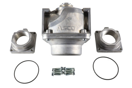 2-1/2", 2-Way, Normally Closed Double Body Gas Valve