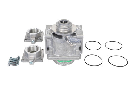 1-1/2", 2-Way, Normally Closed Double Body Gas Valve