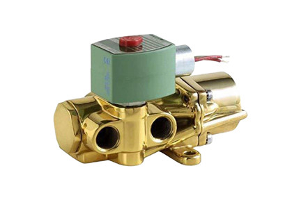 3/8", 4-Way, Solenoid Valve