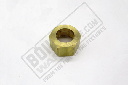 No Washer or Ring Glass Single Piece Crown 58GGN Gauge Glass Nut For 5/8" O.D 