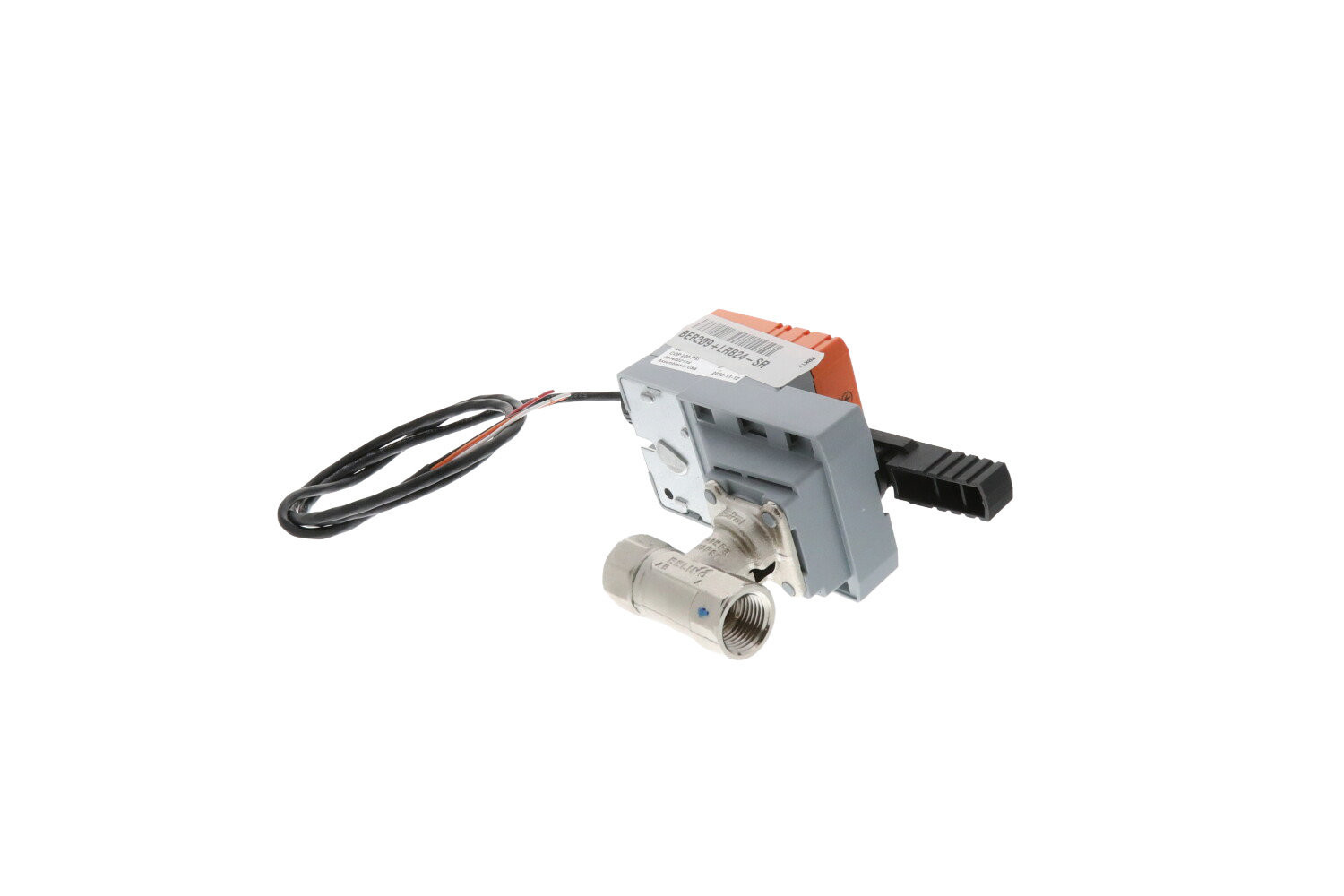 B209+LRB24-SR - 1/2" Ball Valve with 24V, 45 in-lb Motor Actuator