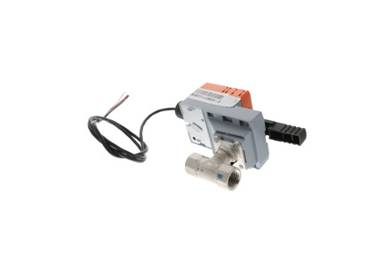 B211+LRB24-3 - 1/2" Ball Valve with 24V, 45 in-lb Motor Actuator