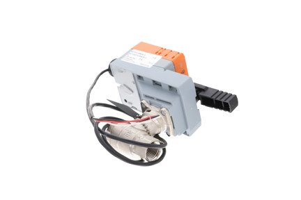 B212+LRB24-3 - 1/2" Ball Valve with 24V, 45 in-lb Motor Actuator