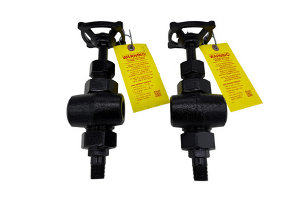 1/2"MX3/4"FX1/2"F 66  (SET OF 2) Clark Reliance series 66 valve set with Graphoil packing