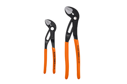 Straight Jaw Quick-Adjust Pump Pliers Set, 2-Piece