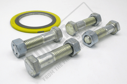 2" 150# Flange Packs W/ GR5 Bolts, Nuts and 304SS Spiral Wound Gasket