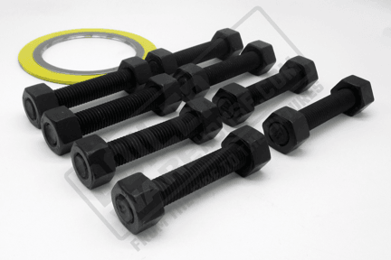 3" 300# Flange Packs W/ B7 Studs, Nuts and 304SS Spiral Wound Gasket