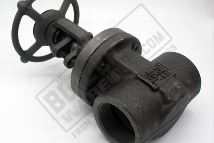Bonney Forge - 2", 800#, Threaded Forged Steel Gate Valve