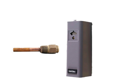 L4006A - High/Low Limit Aquastat Control, 100/240 Deg, 5/30 Deg Dif. (Break on Rise)