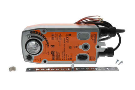 NFBUP-S - 24V, Spring Return, 90 in-lb, On/Off Motor Actuator with Aux