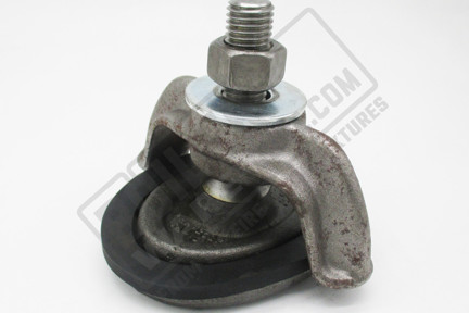 3 x 4, Forged Steel, Elliptical, Curved 30R. Handhole Assembly, Less Ring