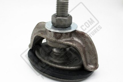 3 x 4, Forged Steel, Elliptical, Curved 36R. Handhole Assembly, Less Ring