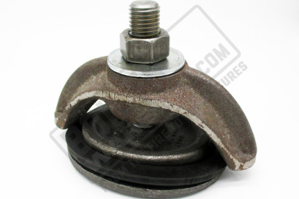 3-1/2 X 4-1/2, Forged Steel, Elliptical, Curved 30R. Handhole Assembly, Less Ring