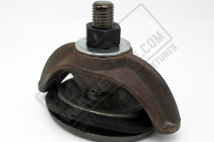 O&S Powermaster Boiler Handhole Assembly, Less Ring. 3-1/2 X 4-1/2, Elliptical, Cast...