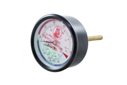 TRI-60-50 - 0 to 600 PSI Tridicator Gage