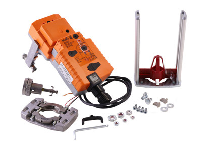 UGVL+SVX24-MFT - Globe Valve Linkage with Motor Actuator